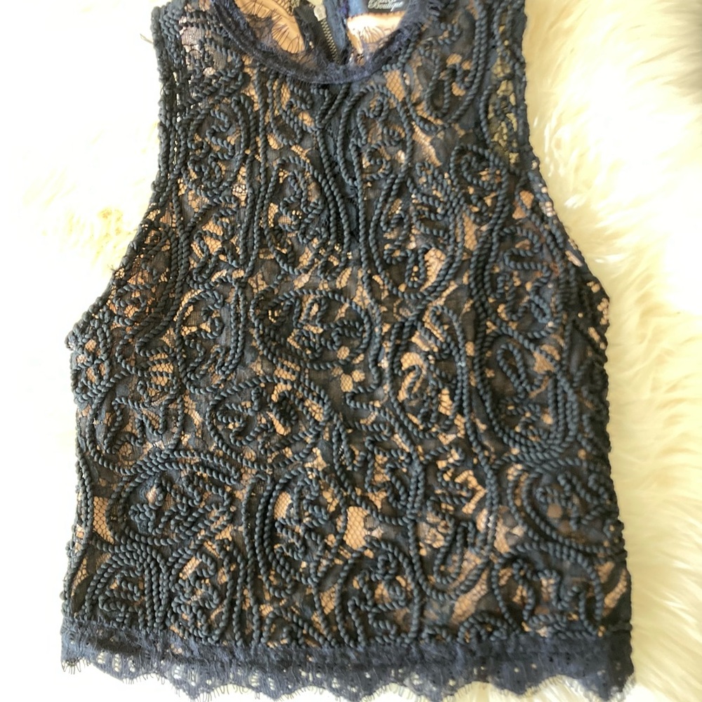 Romantic Black Brocade